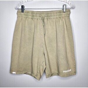 PANTONE x BooHoo Women's Shorts 10 Green Elastic Waist Drawstring Bermuda Length